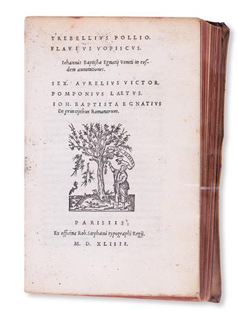 TREBELLIUS POLLIO; et al. [Historiae.]  1544